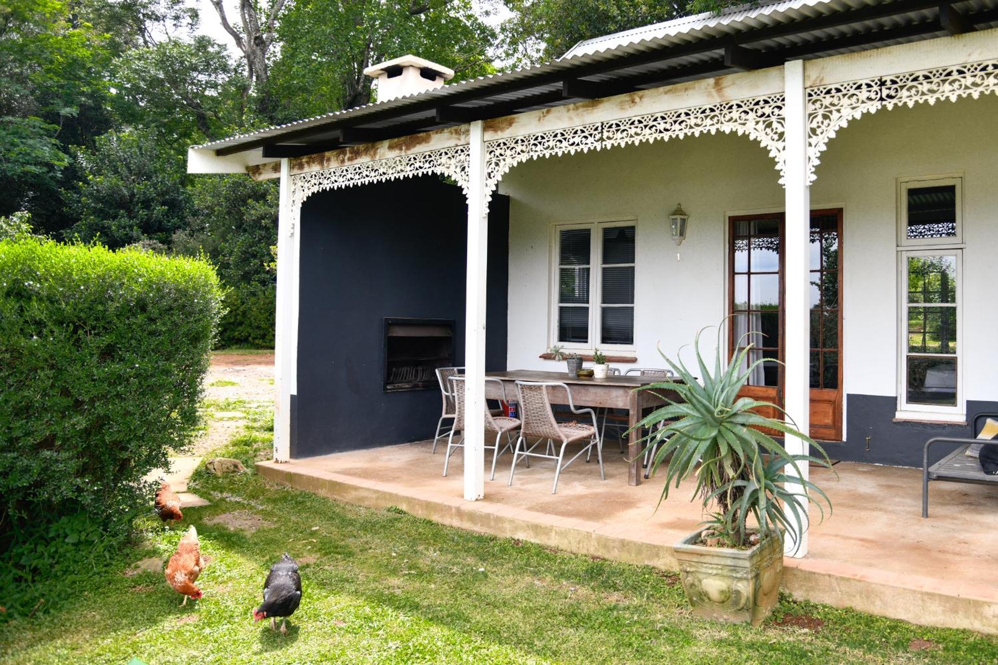 Villa The Knoll Historic Guest Farm Hilton Habitación foto